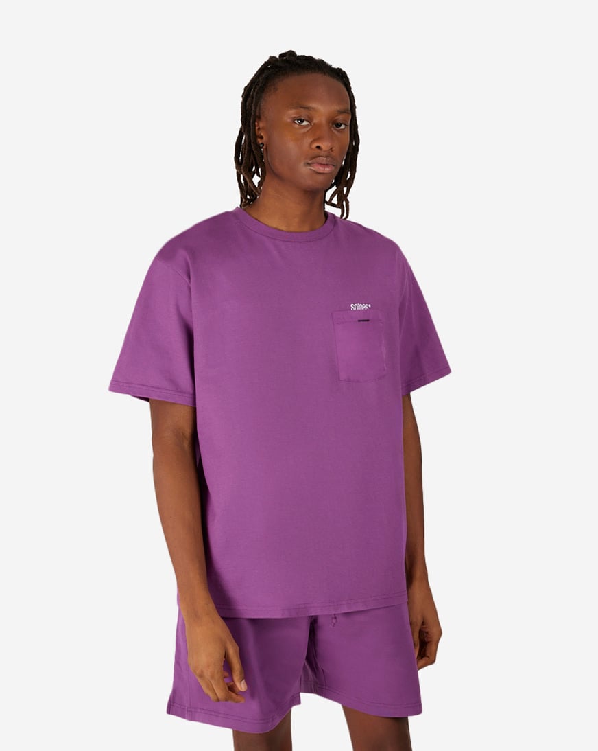 【mnem】Snap Square Tee 1200W-54973-HtdNavy-0-
