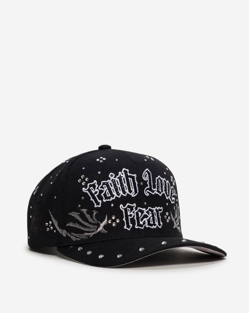 Shop Field Grade Faith Love Fear Full Wool Acrylic Trucker Hat