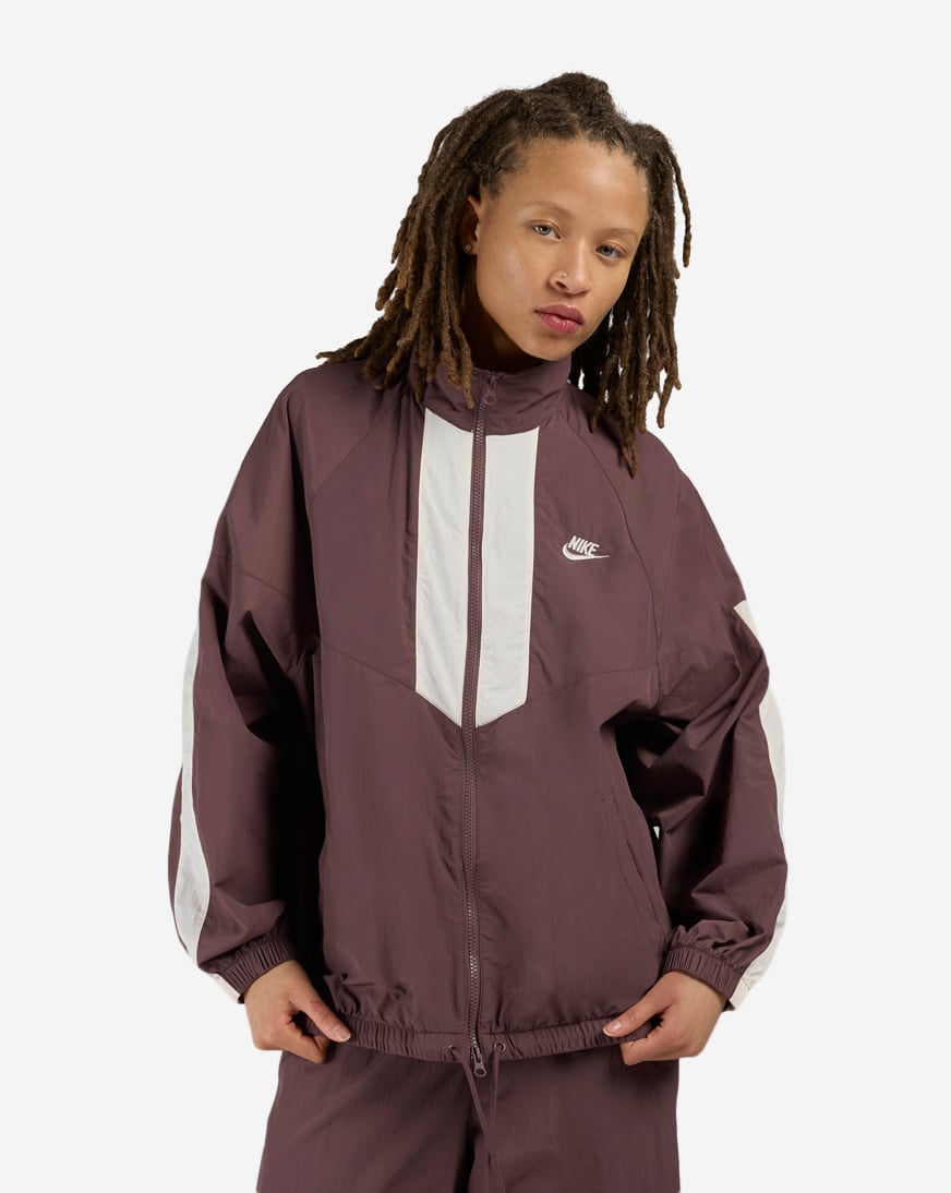 Shop Nike NSW Windrunner Oversized Jacket IM8025-502 purple