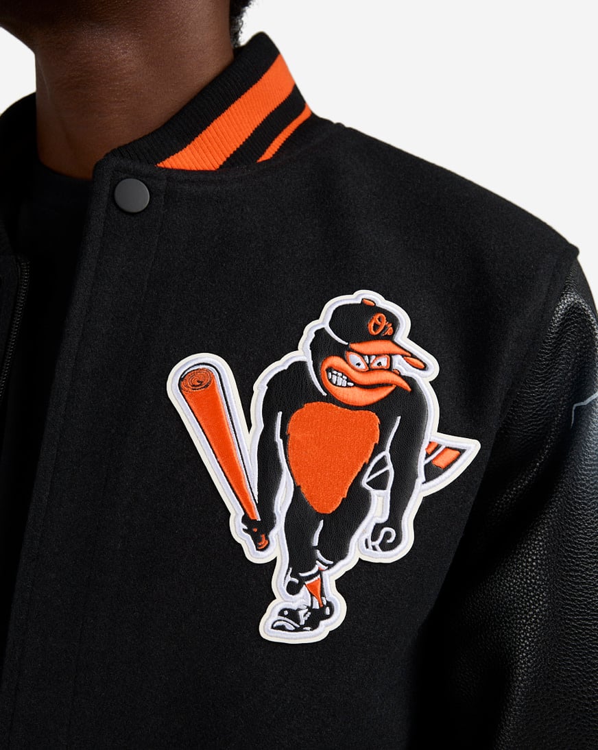 tenriロゴジャケットとUniversityジャケットセット Shop PRO STANDARD Baltimore Orioles Lightning Jacket LBO6315989