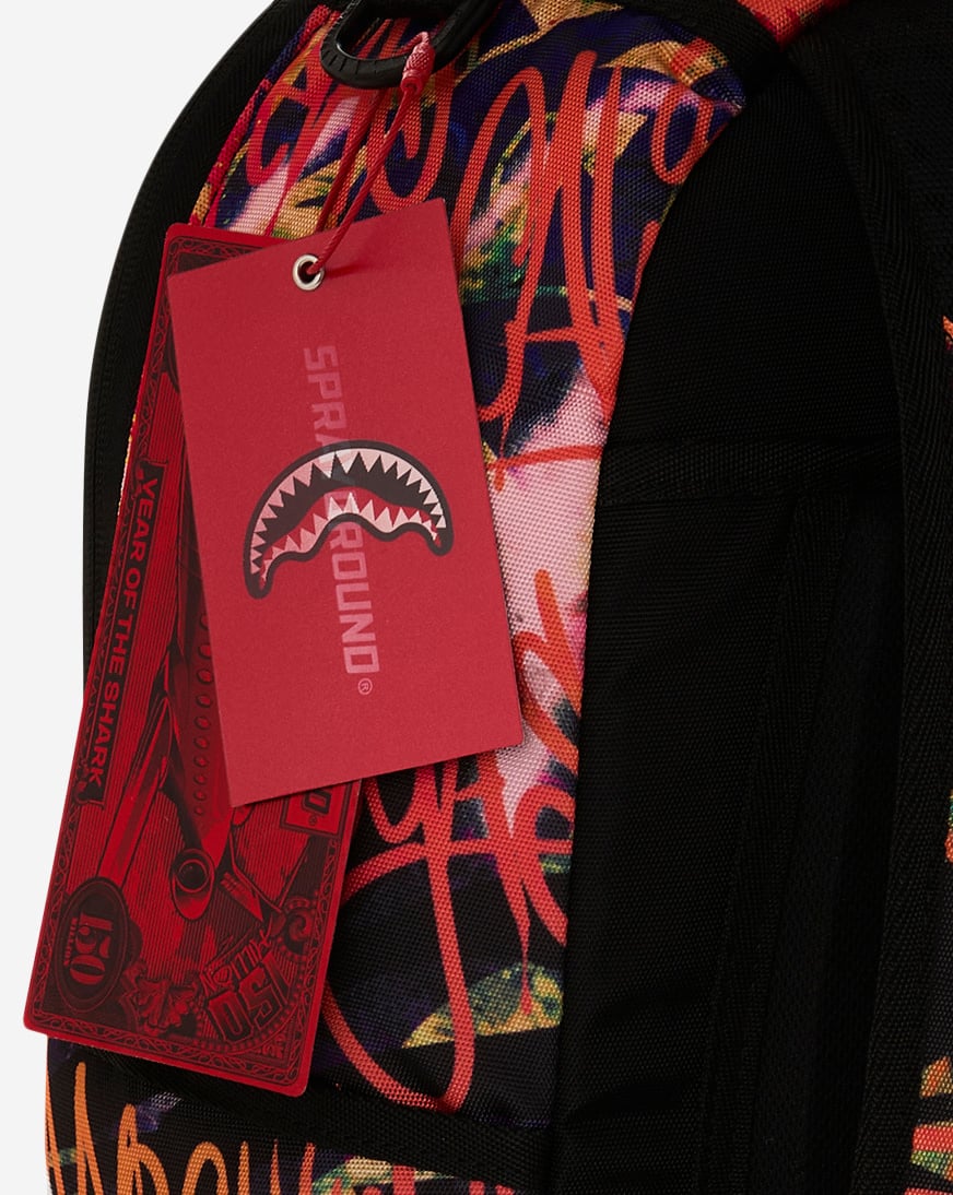 Shop Sprayground Astromane Graff Mural Backpack B8888 multi