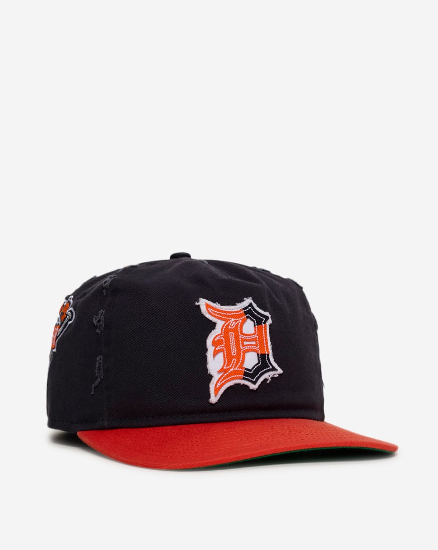 Shop New Era 19Twenty Detroit Tigers Frayed Snapback Hat 60833832