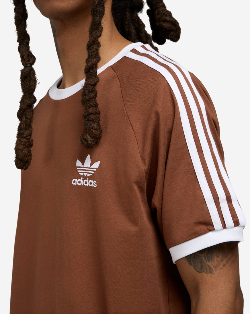 ★アディダス 3-Stripes T-Shirt 関税込★ RARE adidas the brand with the 3 stripes tee tshirt blue