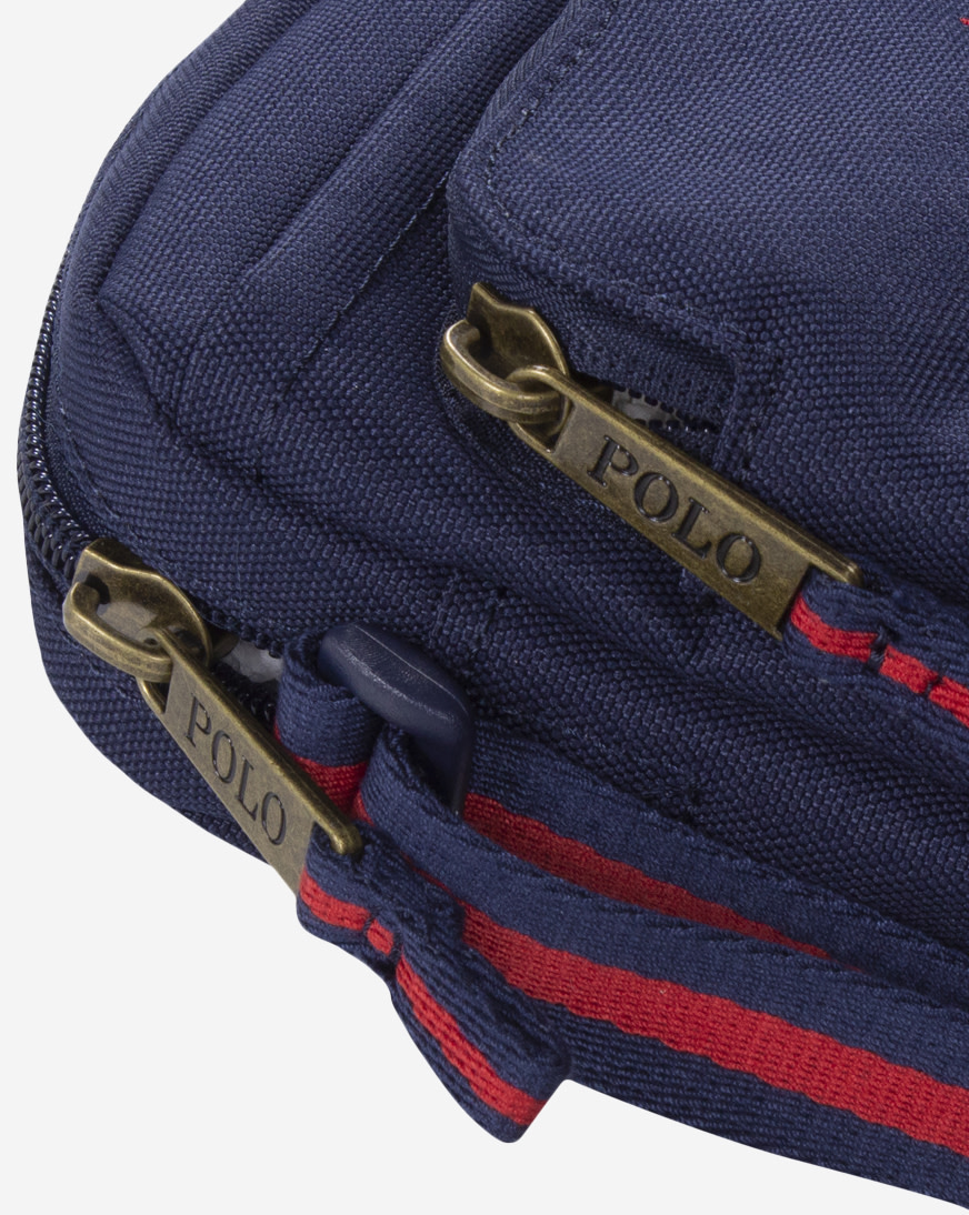 Shop Polo Ralph Lauren Polo Festival Bag 9AR011-BCV blue