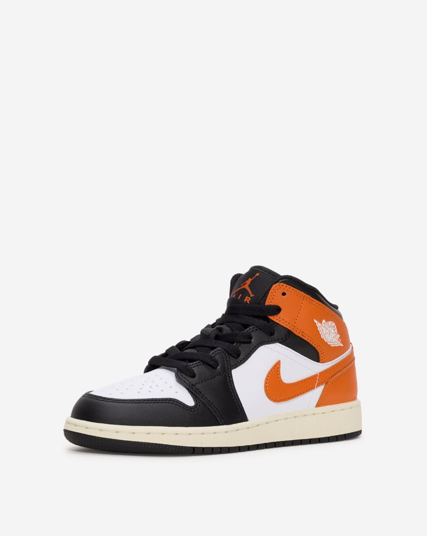 Shop Jordan Big Kids' Air Jordan 1 Mid DQ8423-801 black | SNIPES USA