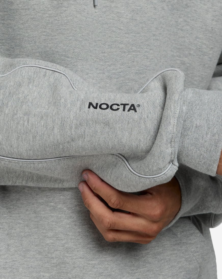 Shop Nike NOCTA Fleece CS Hoodie 2 HM5762-021 grey | SNIPES USA