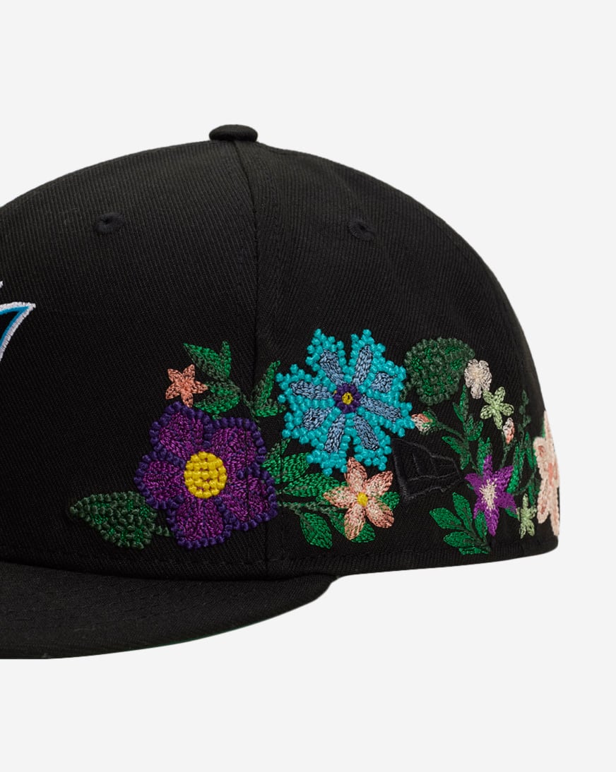 Shop New Era 59Fifty Miami Marlins Tonal Fitted Hat 60668938 black