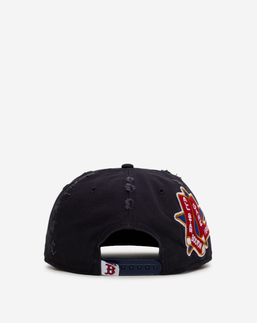 Shop New Era 19Twenty Boston Red Sox Frayed Snapback Hat 60833830