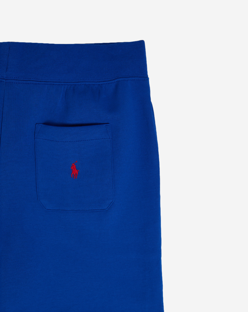 Shop Polo Ralph Lauren Grade School Ombré-Logo Double-Knit Jogger 