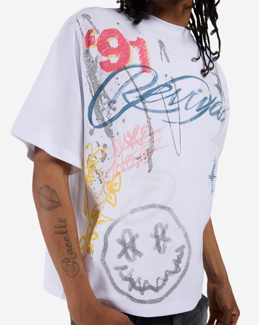 Shop Smoke Rise Smiley Tee KT26S425SN-WHT white | SNIPES USA