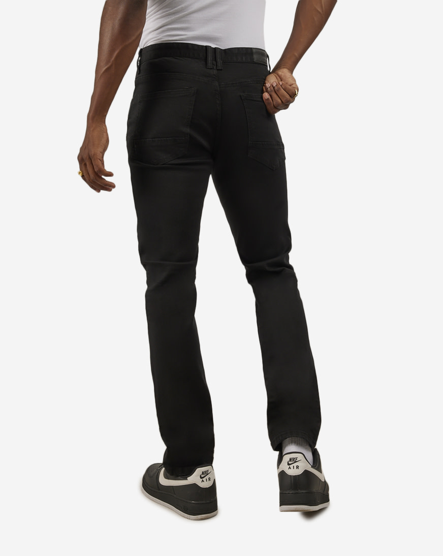 Shop Smoke Rise Rip Repair Jeans JP23101EB-BLK black