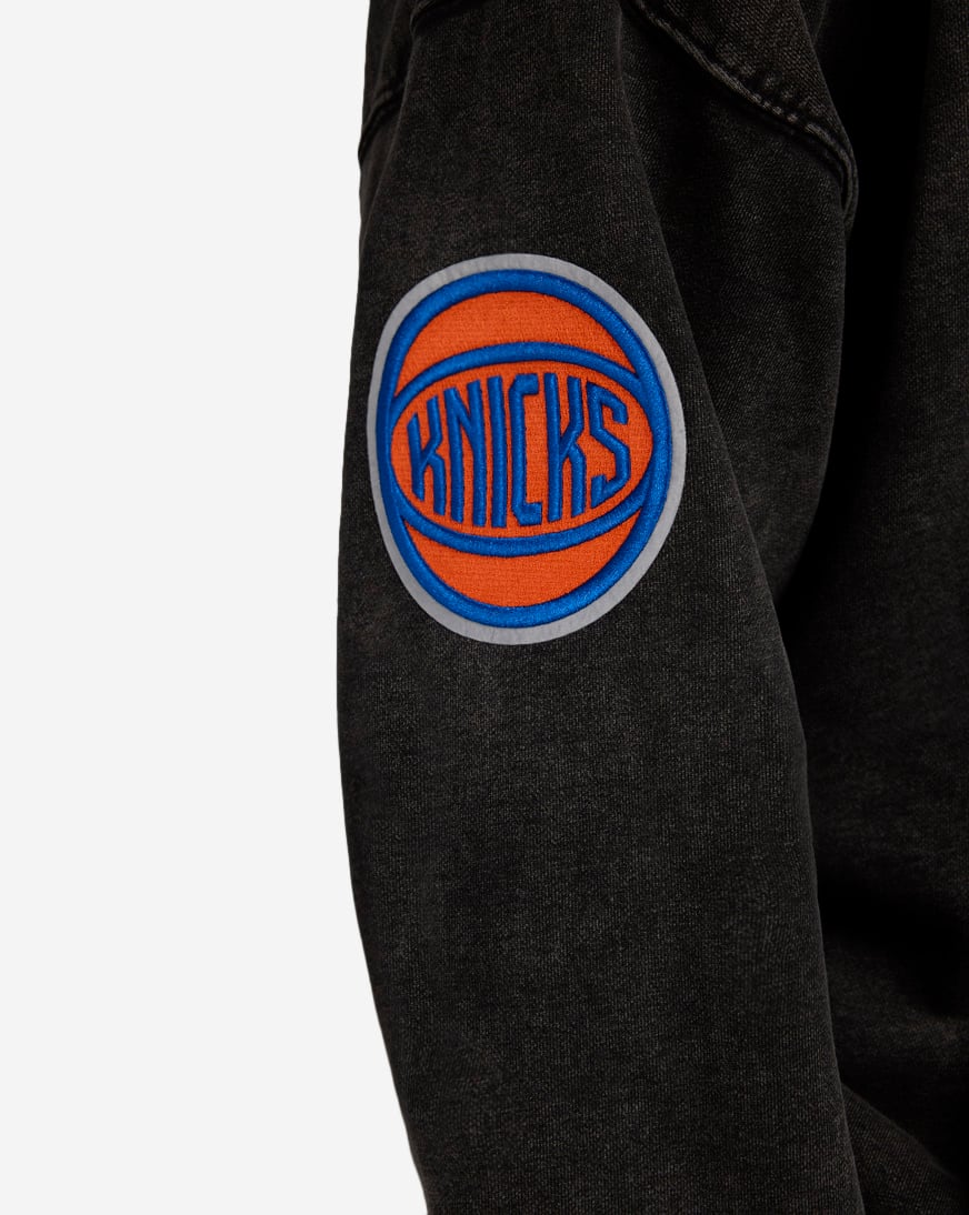 Shop PRO STANDARD New York Knicks Lightning Hoodie BNK5517047-WBK