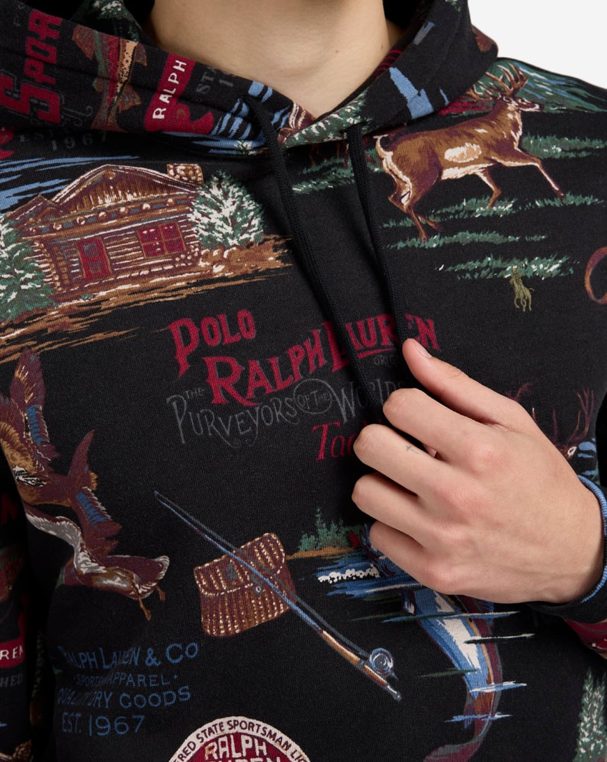 Shop Polo Ralph Lauren Polo Sportsman Fleece Hoodie 710980790001