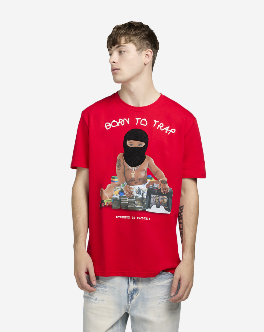 STREETZ IS WATCHIN Born to Trap Tee | Connecticut Post Mall