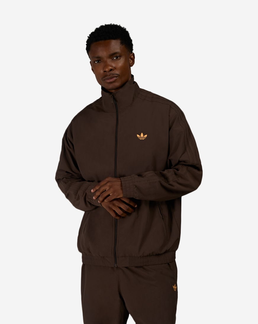 Shop adidas Firebird Loose Track Top KU4378 brown | SNIPES USA