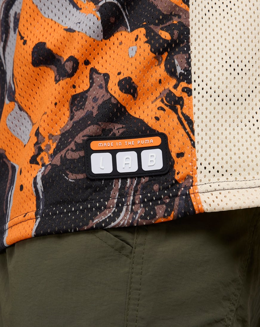 Shop Puma LaFrance Heem Moto Jersey 63247501 orange | SNIPES USA