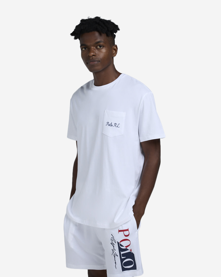 Shop Polo Ralph Lauren Short Sleeve Polo Bear Pocket Tee Shop Polo Ralph Lauren Short Sleeve Polo Bear Pocket Tee
