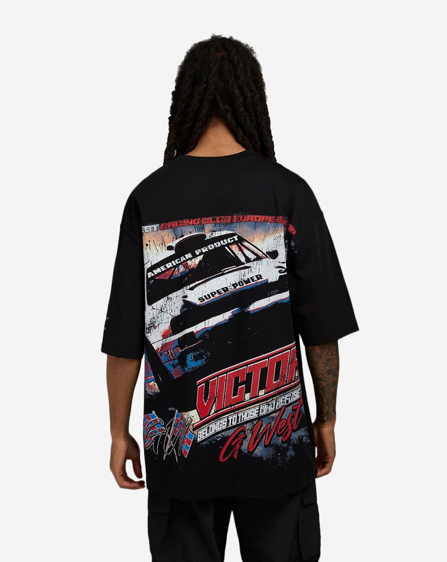 Shop G West Racing Club Tee GWDSPPT9110 black | SNIPES USA