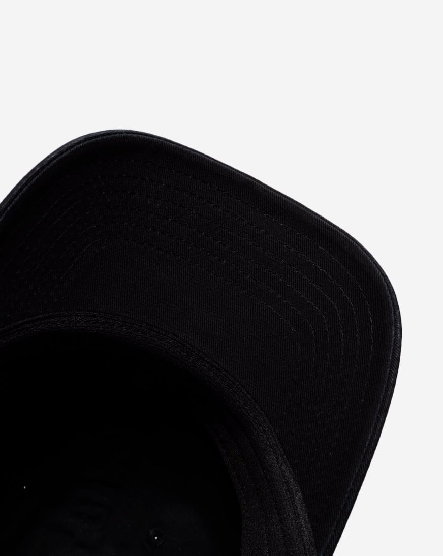 Shop New Balance 6 Panel Classic Hat LAH51013-BKPP00 black