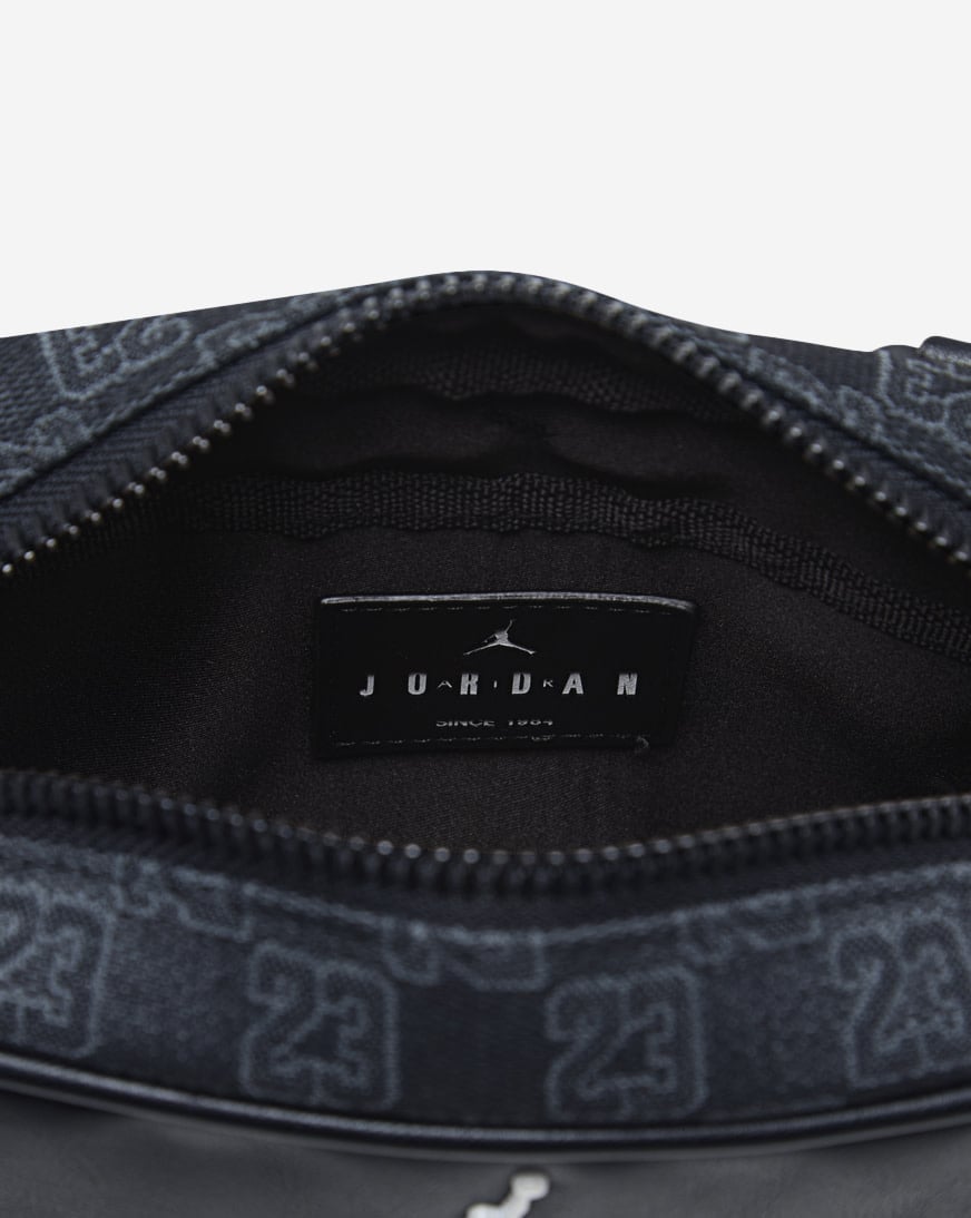 Shop Jordan JAM Monogram Camera Bag MA9159-023 black | SNIPES USA