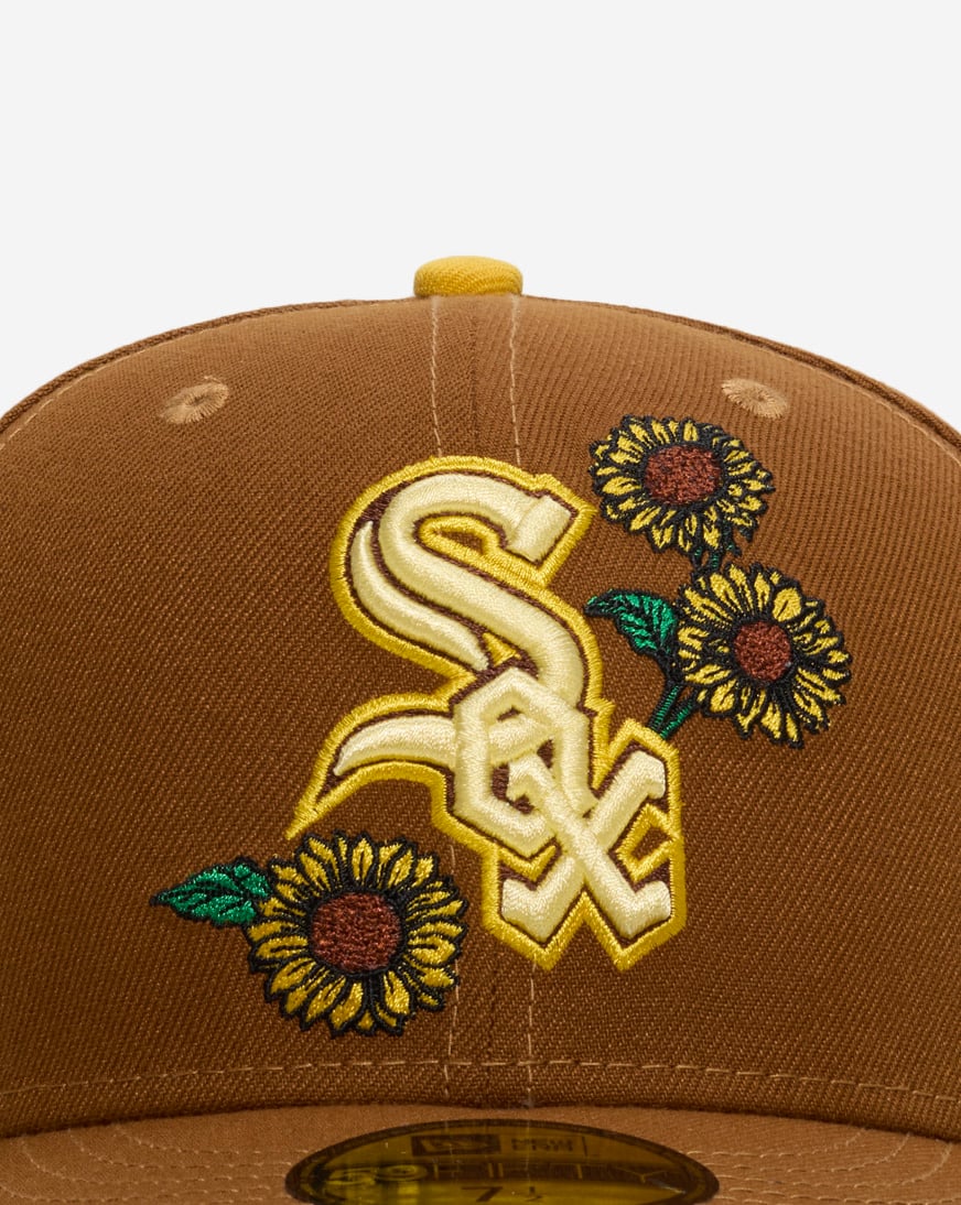 Shop New Era 59Fifty Chicago White Sox Sunflower Fitted Hat