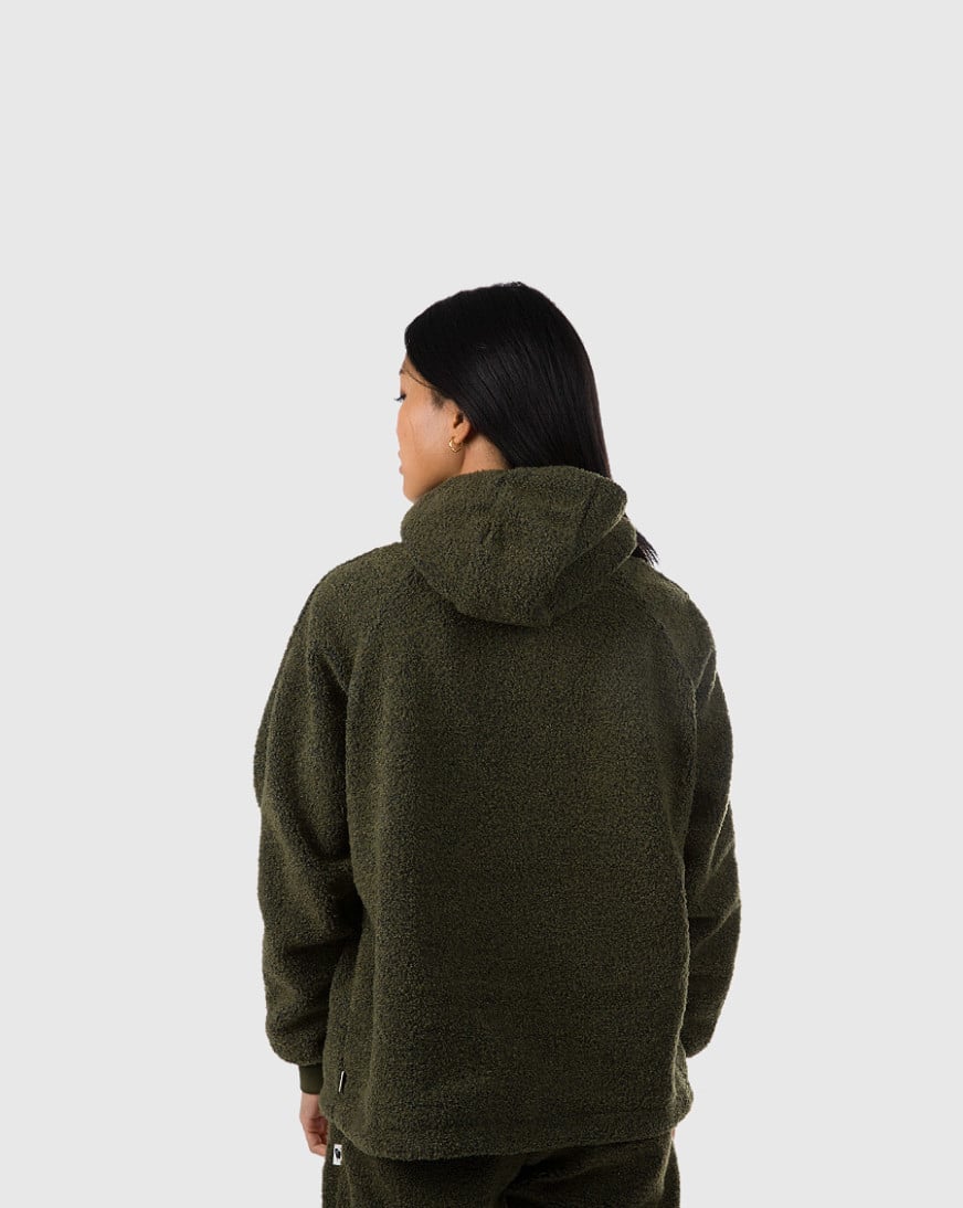 nike women's pullover sherpa hoodie