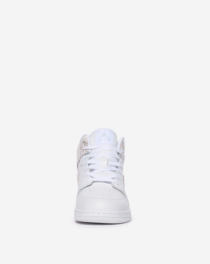 Shop Jordan Big Kids' Air Jordan 1 Mid IR2320-100 white | SNIPES USA