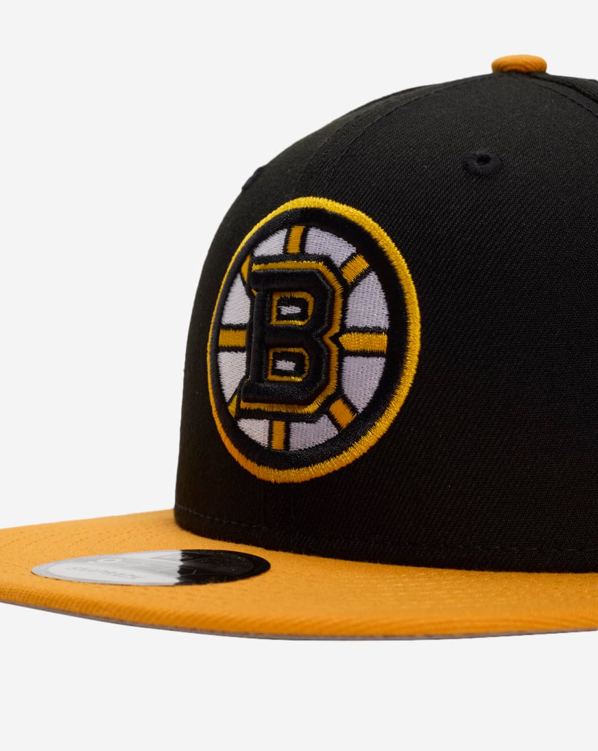 Shop New Era 9Fifty Boston Bruins Evergreen Snapback Hat 60649563