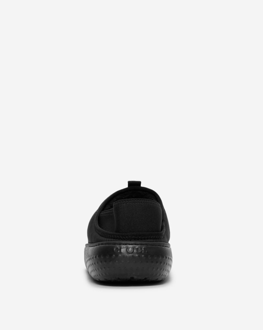 Shop Crocs Grade School Classic Puff Moc 210589-060KJ black