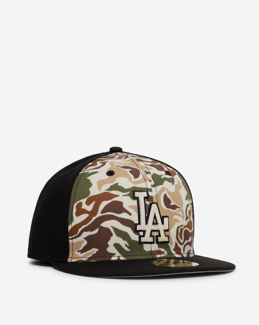 Shop New Era 59Fifty Los Angeles Dodgers Tiger Fitted Hat 60847113