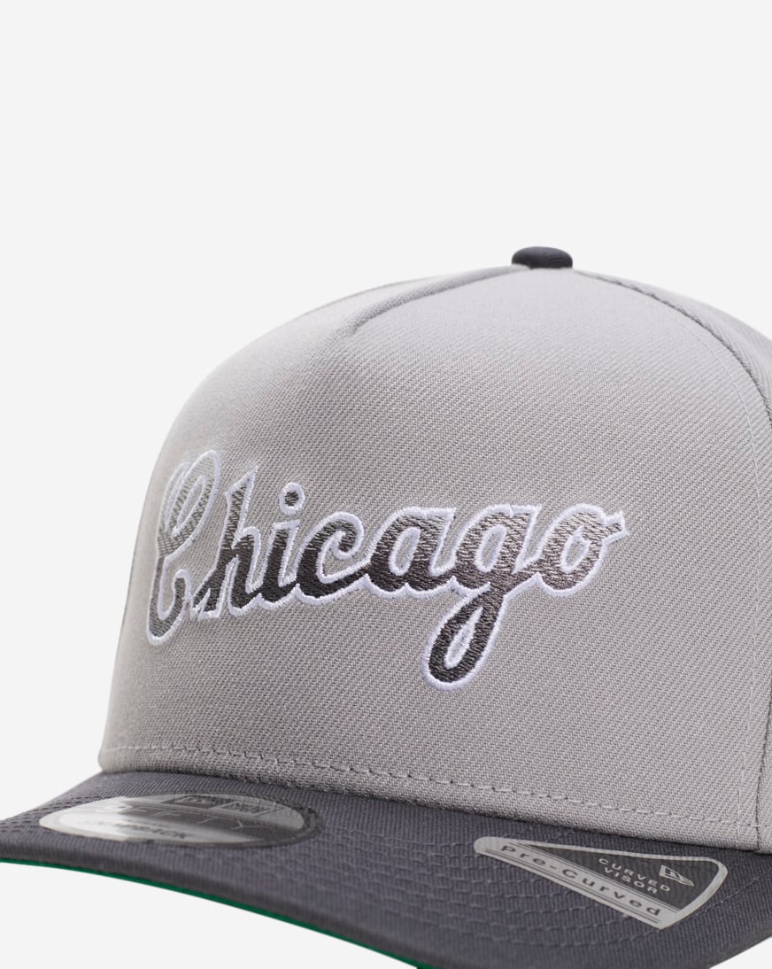 Shop New Era 9Fifty Chicago White Sox Snapback Hat 70923624 grey