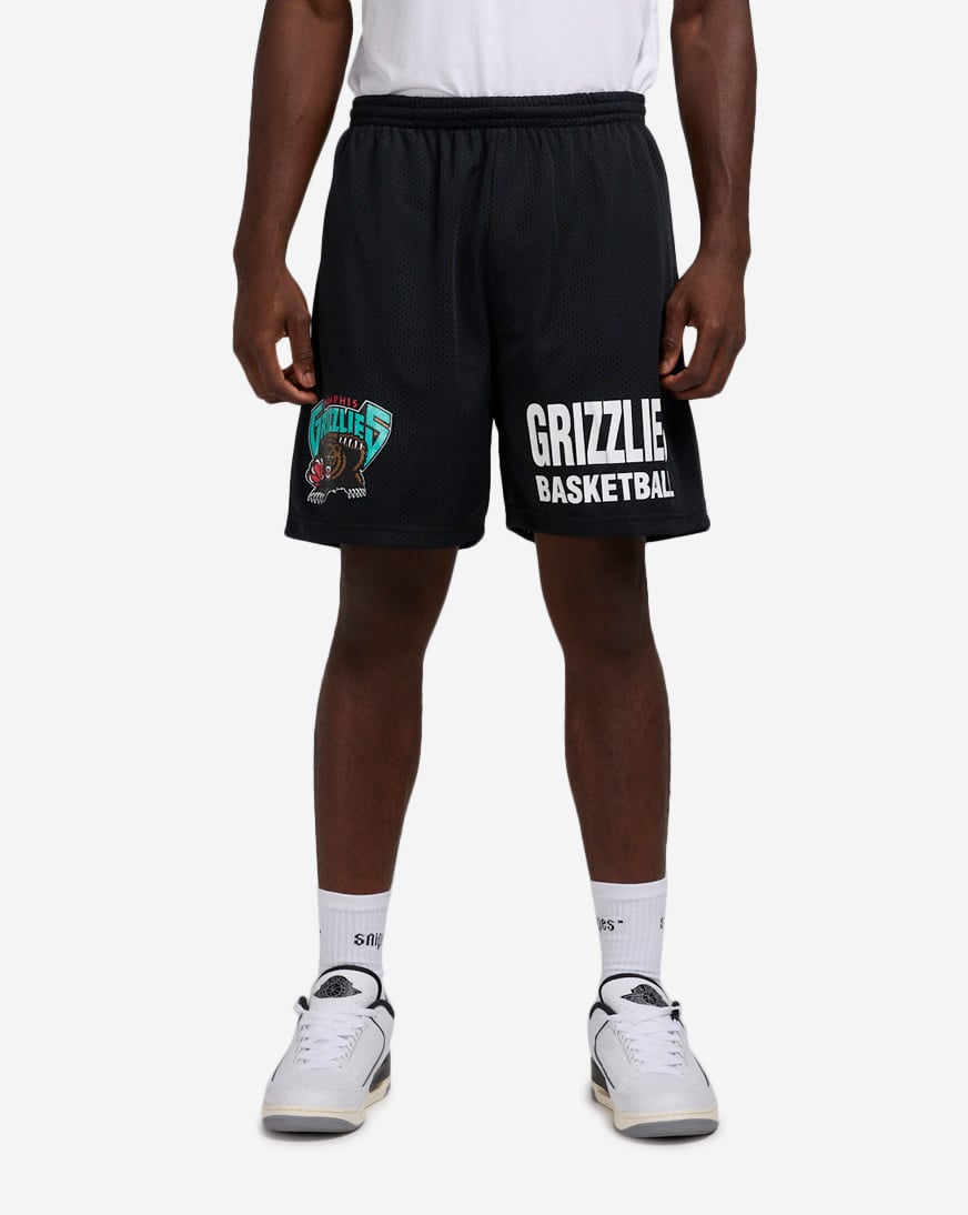 Shop Mitchell Ness Memphis Grizzlies Mesh Practice Shorts