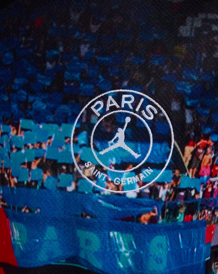 Shop Jordan Paris Saint-Germain Jersey Top HV3419-010 black