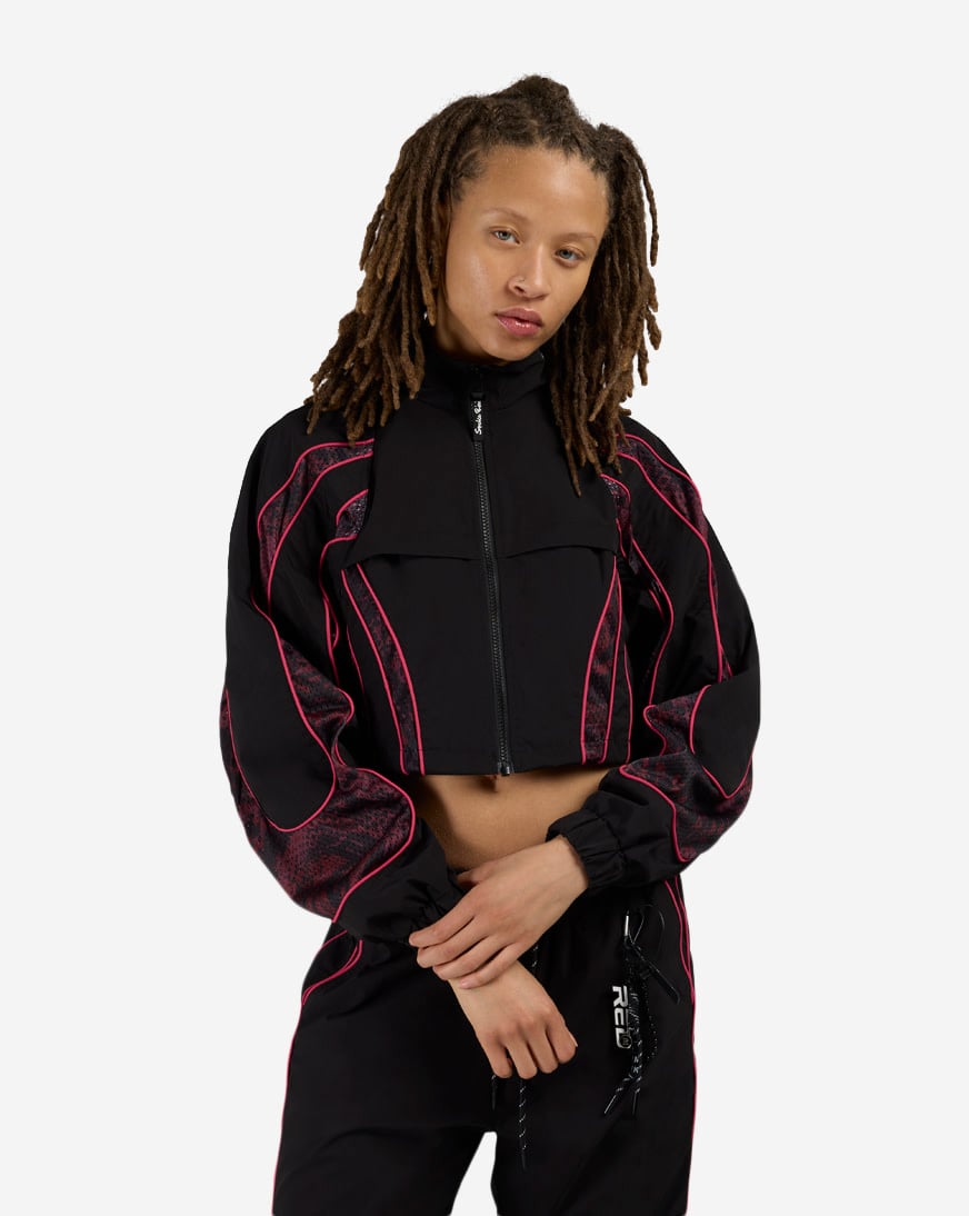 Shop Smoke Rise Mesh Insert Woven Track Jacket RWW26S416SN