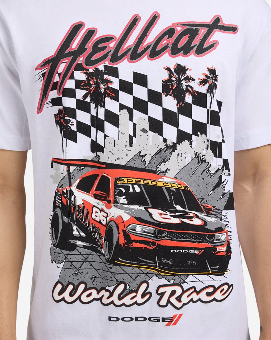 Shop Reason Hellcat R4 Tee RSP-127-100 white | SNIPES USA