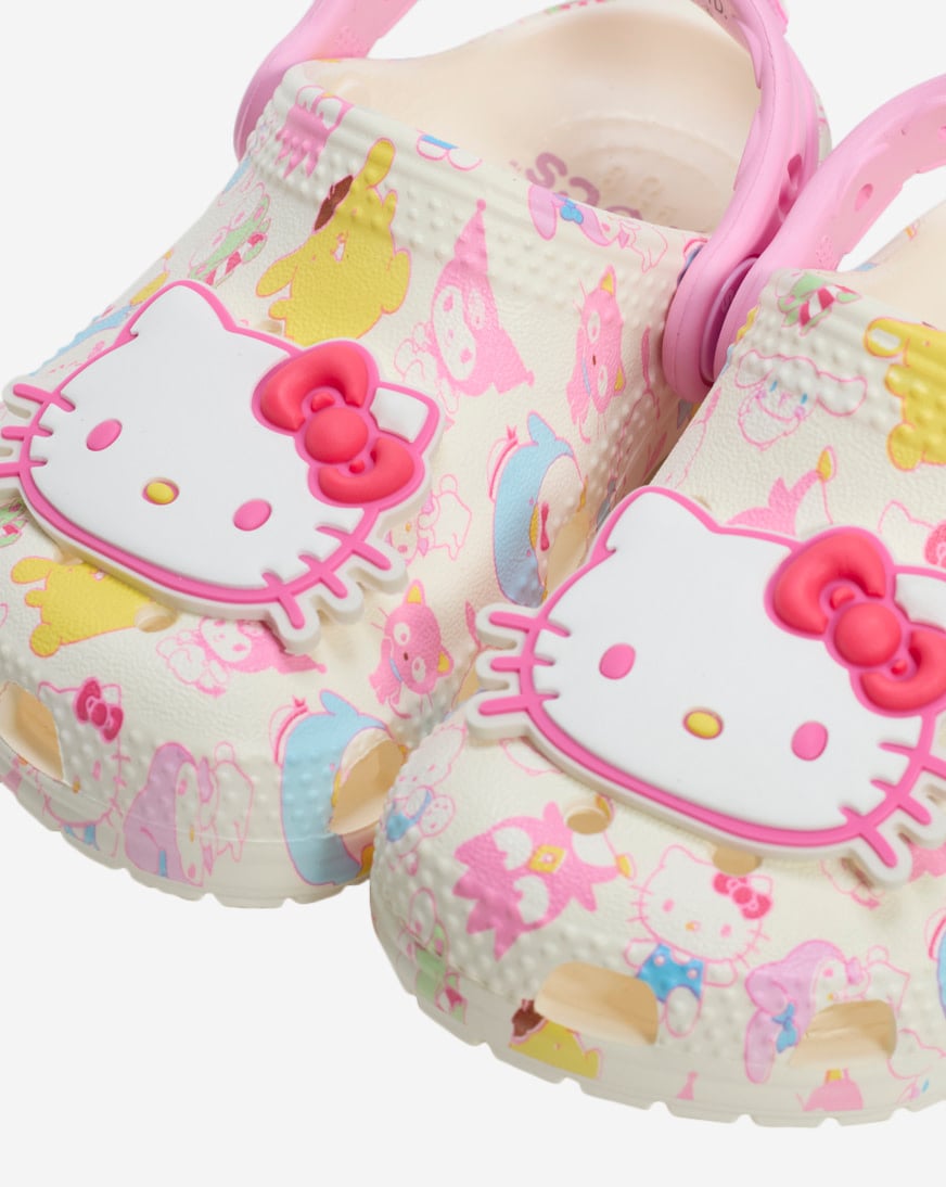 Shop Crocs Toddler Hello Kitty Classic Clog 212686-90H pink