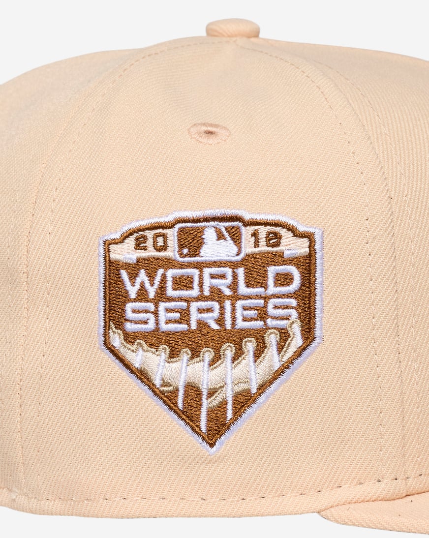 Shop New Era 59Fifty Boston Red Sox Fitted Hat 71015751 cream