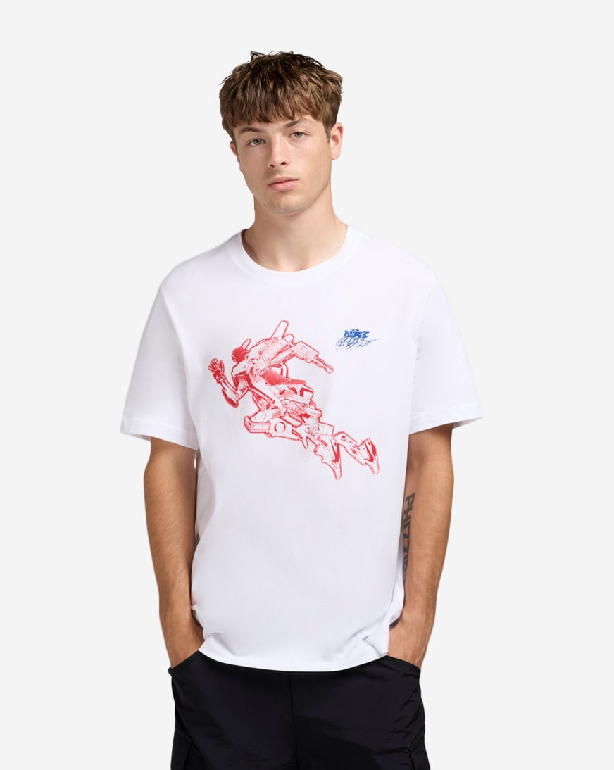 Shop Nike Mecha Graphic Tee HQ9166-100 white | SNIPES USA