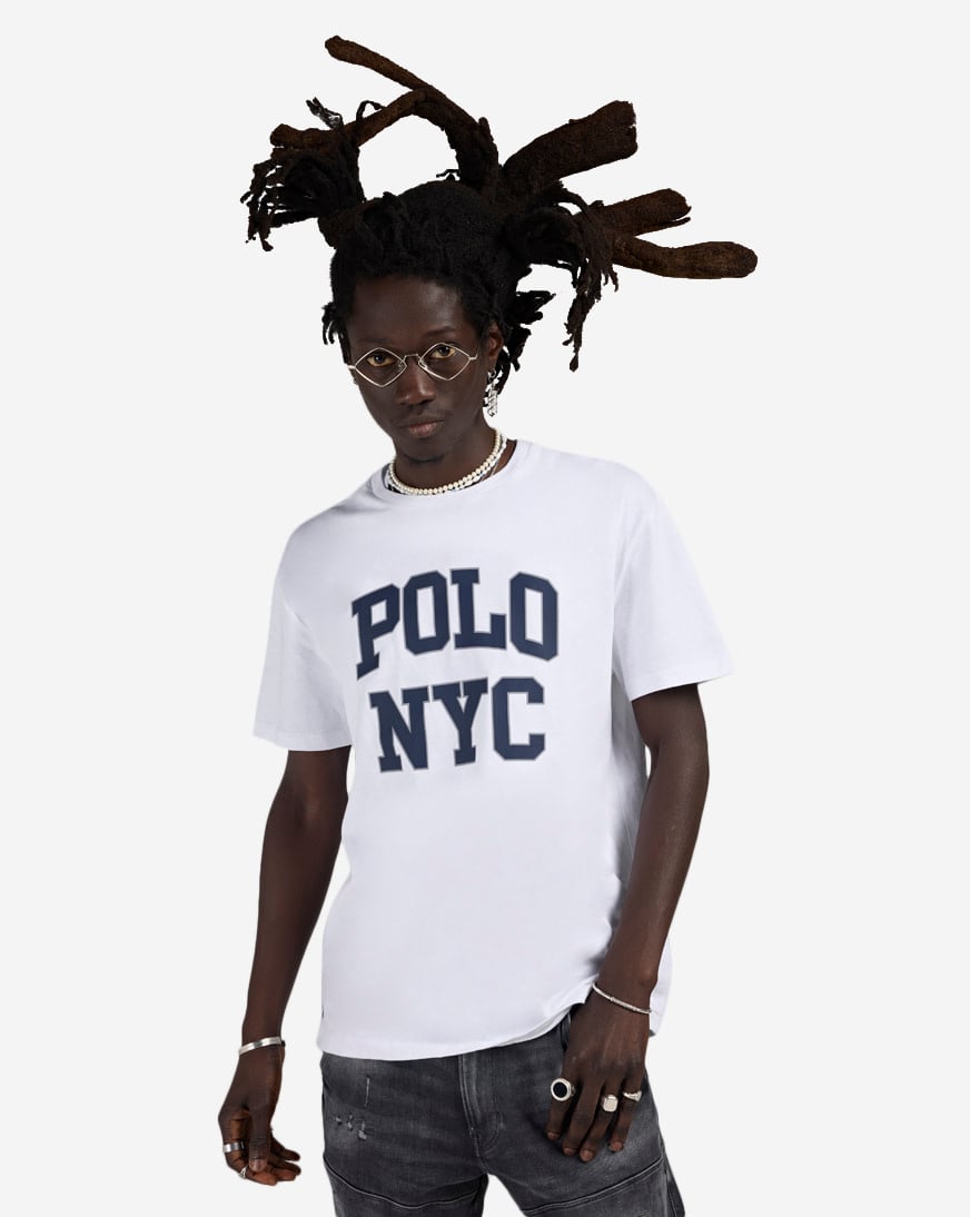 POLO RALPH LAUREN ブラック SLIM FIT 1枚　白 Shop Polo Ralph Lauren Classic Fit Jersey Graphic T-Shirt