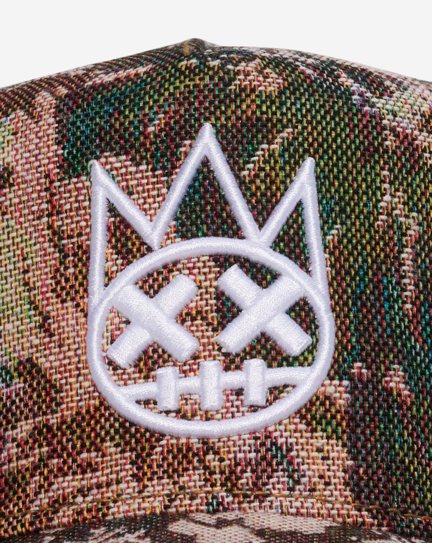 Shop Cult of Individuality Repeat Tapestry Mesh Back Trucker Hat