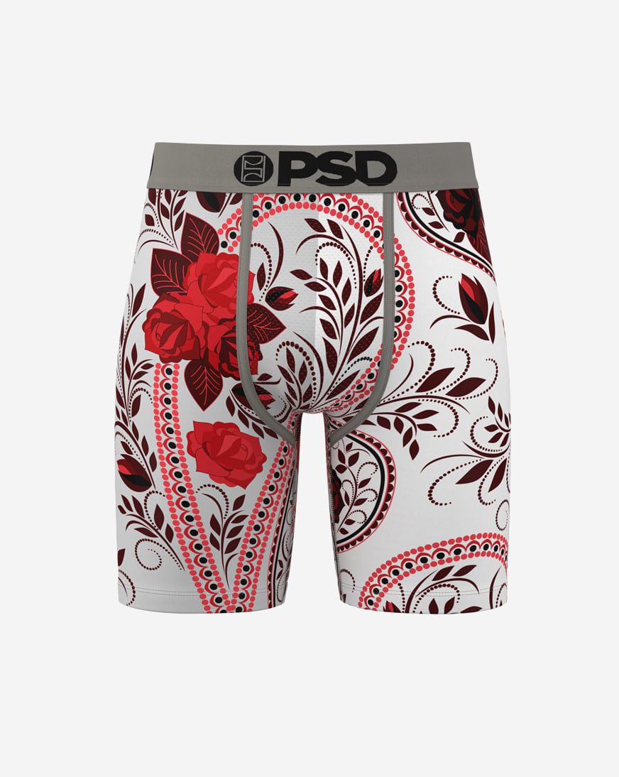 Shop PSD Paisley Blanco Briefs 324180074 multi | SNIPES USA