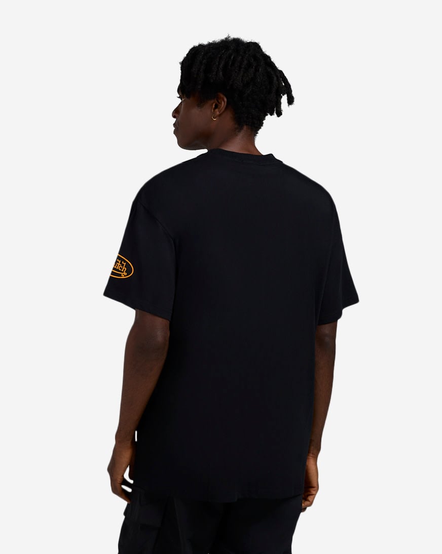 Shop Von Dutch Embroidery Patches Tee 4VND9C4276-BLK black