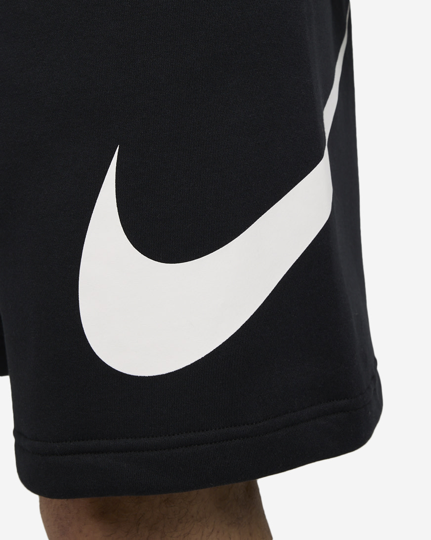 Shop Nike Club Fleece Shorts FN3906-010 black | SNIPES USA