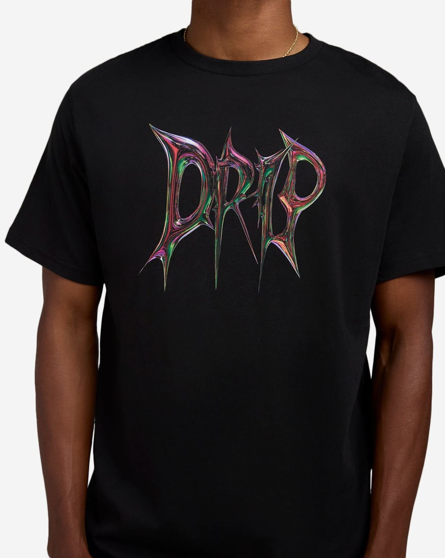 Shop Graphic Tees Neon Drip Tee MTUS498-US-00007 black | SNIPES USA