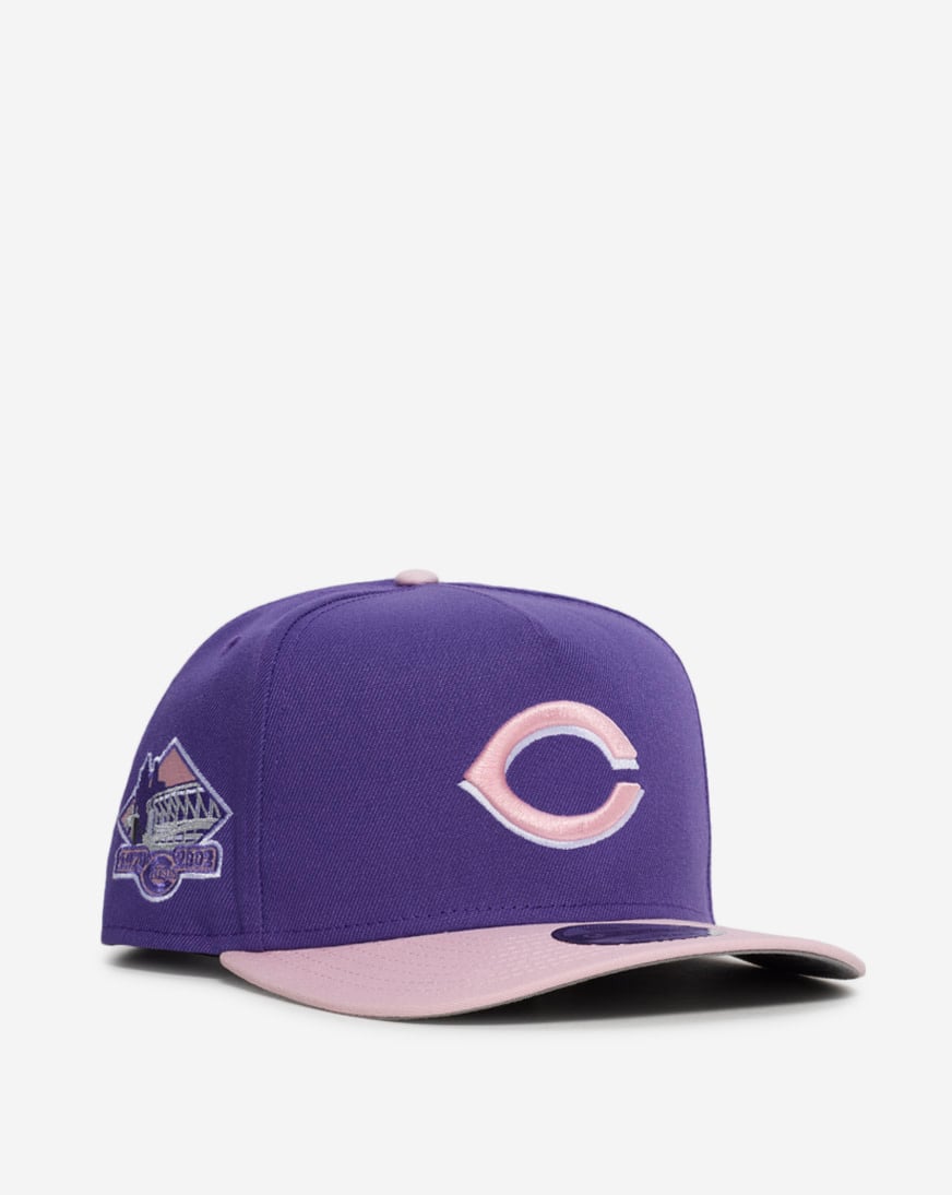 Shop New Era 9Fifty Cincinnati Reds A-Frame Snapback Hat 71011787