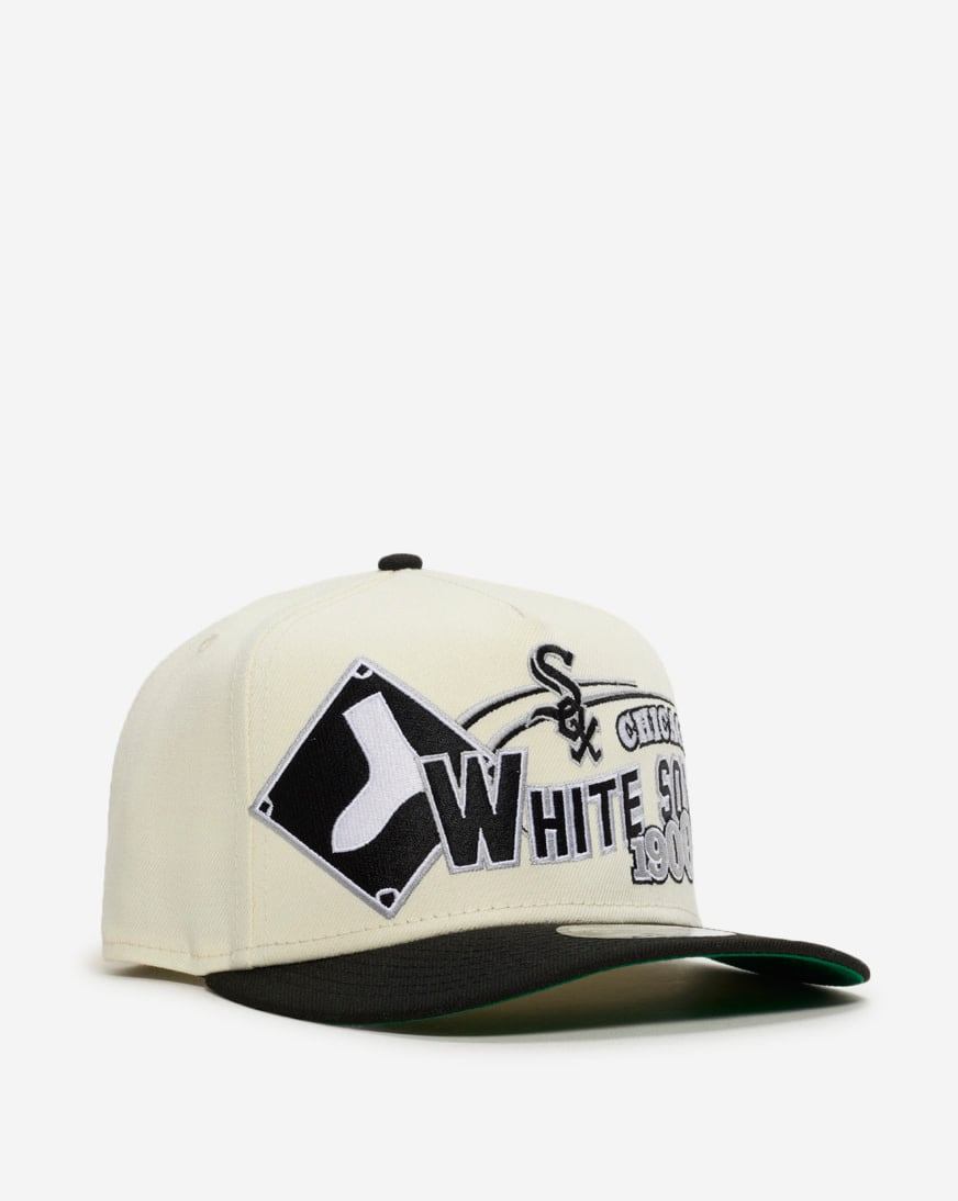 Shop New Era 9Fifty Chicago White Sox Classic A-Frame Snapback Hat