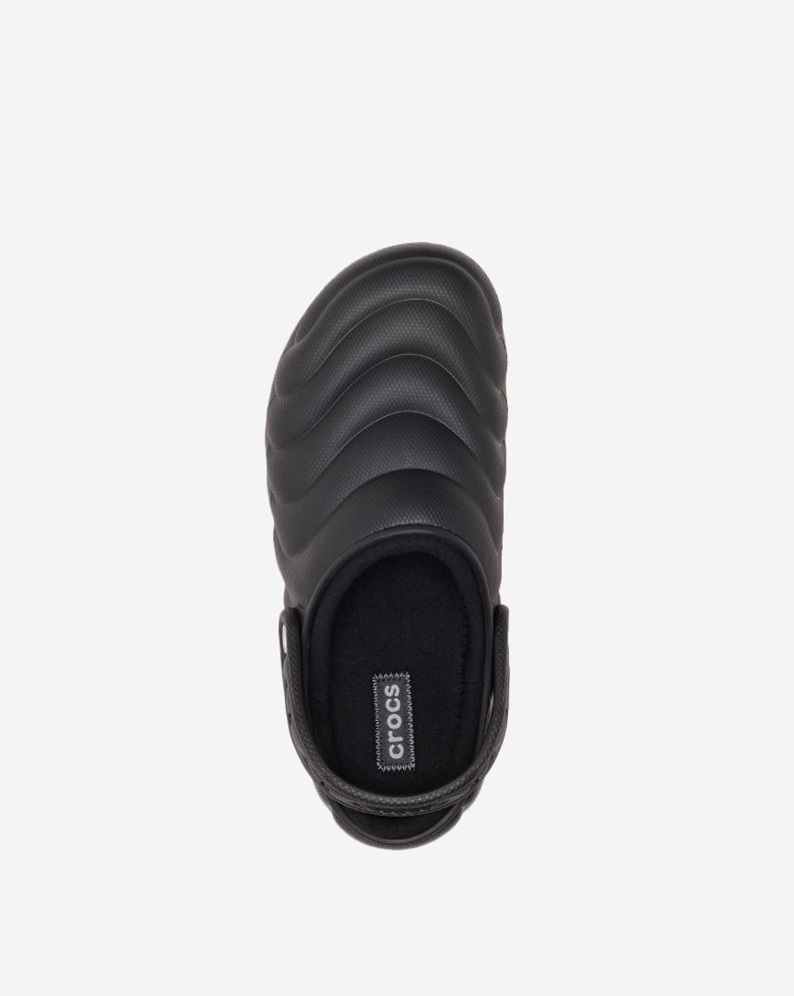★CROCS★ Classic Lined Overpuff Clog Black 210059001 210059 Crocs Classic Lined Overpuff Clog | SHOE SHOW MEGA