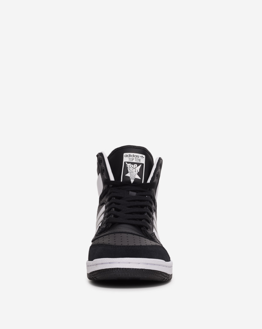 black and white top ten adidas