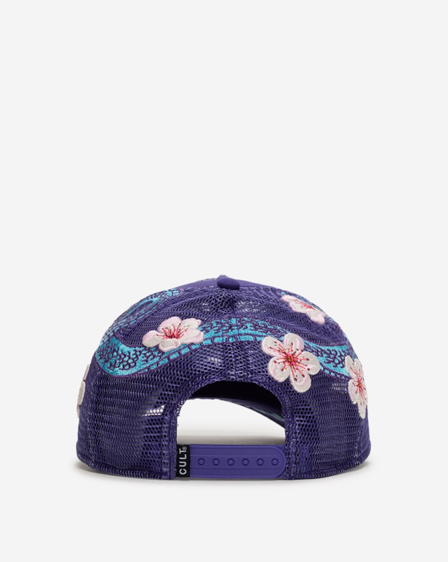 Shop Cult of Individuality Snakes Mesh Back Trucker Hat 626AS