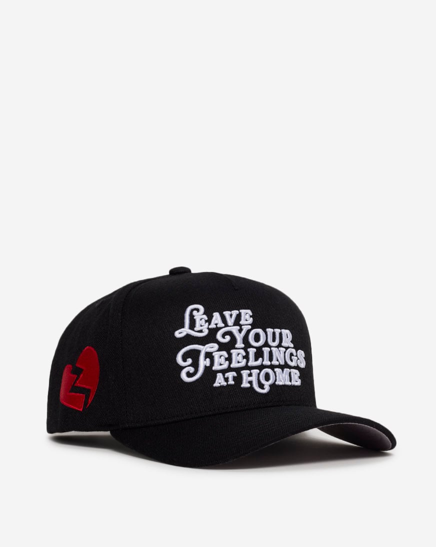 Shop Field Grade Leave Your Feelings Wool Trucker Hat 1005922